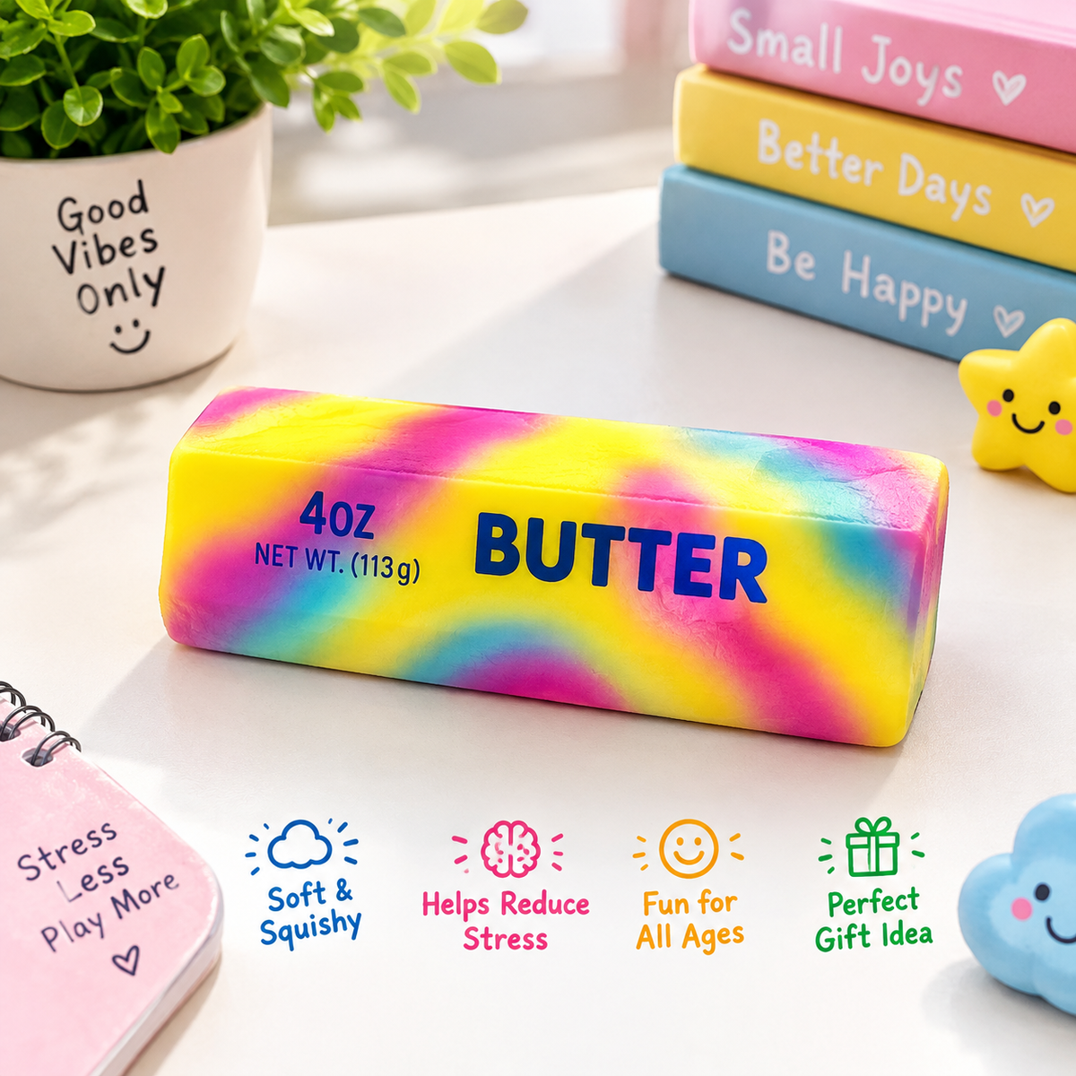 Cute, Squishy & Stress-Relief Toys