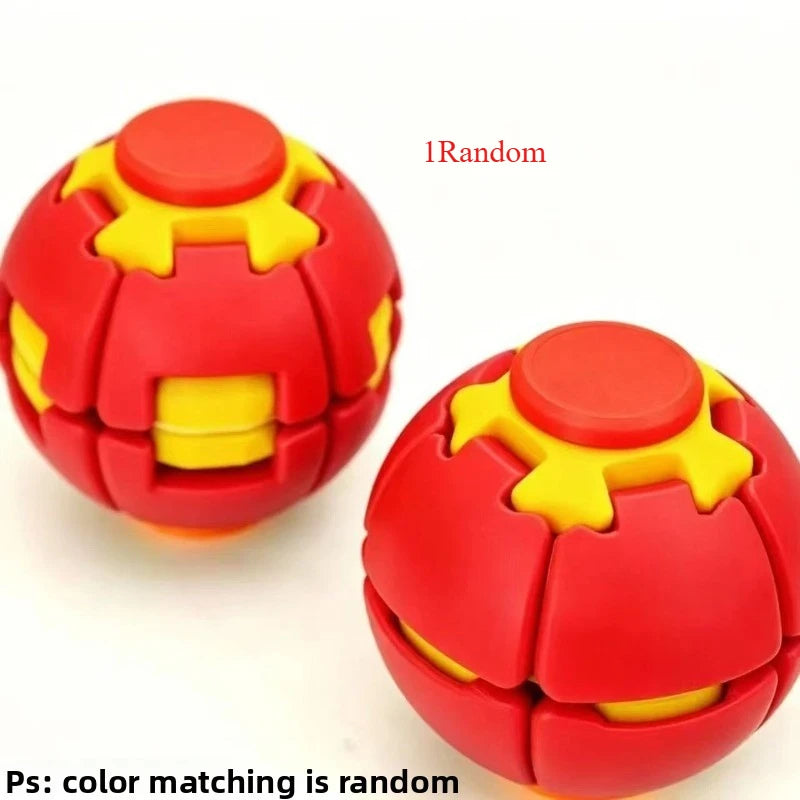 Olor Dual Elastic Fingertip Gyroscope Stress Relief Ball