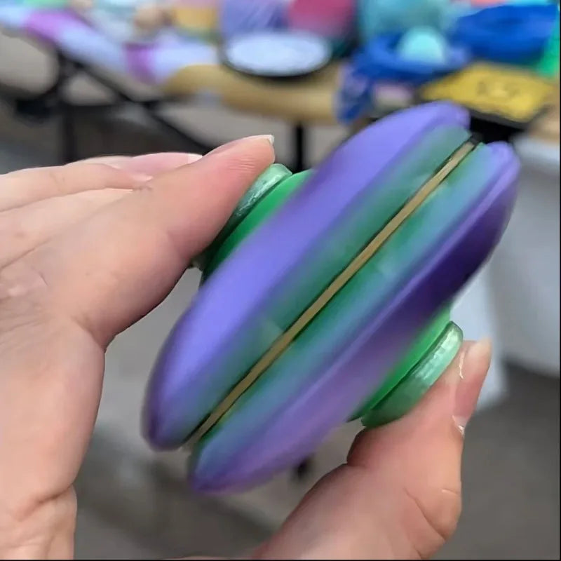 Olor Dual Elastic Fingertip Gyroscope Stress Relief Ball