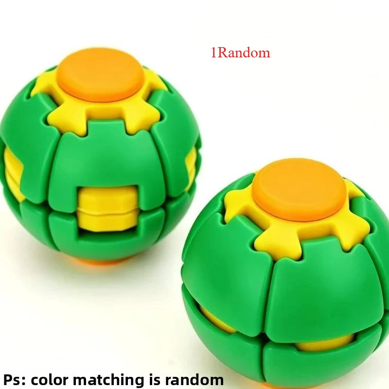 Olor Dual Elastic Fingertip Gyroscope Stress Relief Ball
